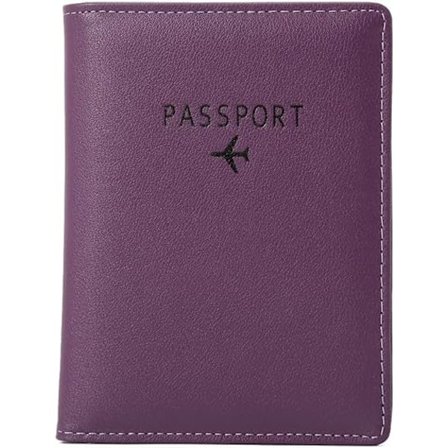 Nahkainen matkalompakko passipidin estävä, nahkainen korttikotelo, matkustusasiakirjojen järjestäjäkotelo