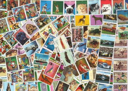 Paraguay postfrisk samling - 250 frimærker