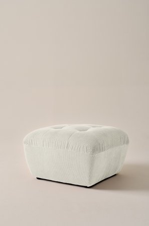 Jotex - Puff ø 64 Cm Naturlig hvit - KELSO - Kjøp Sittepuffer hos Jotex