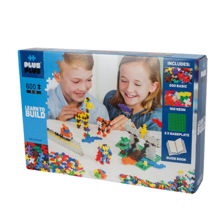 PLUS Lär dig bygga - Basic 600 bitar Skapa & pyssla ONESIZE