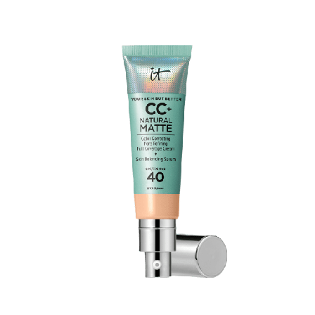 IT Cosmetics CC+ Cream Natural Matte Foundation with SPF 40 Dam Beige 32 ML