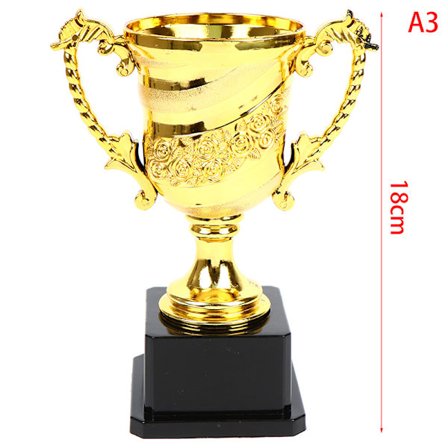 1PCS Gold Awards Trophy Children School Party Award Supplies Ce