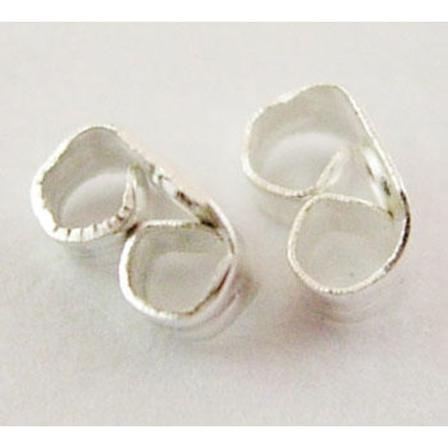 40 St Pluppar Till Örhänge Metall 1.5mm Hål