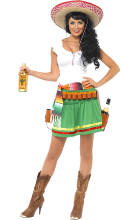 Tequila Shotti Naisten Naamiaisasu M