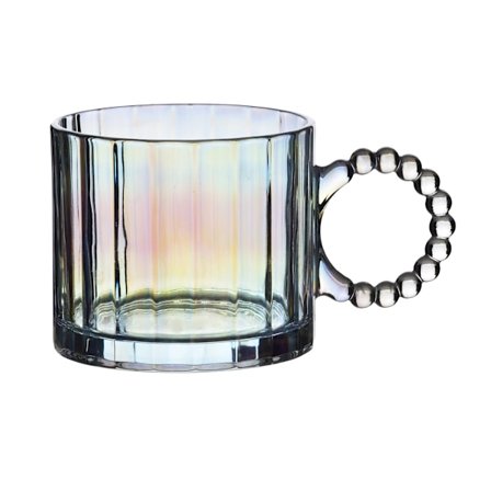 MODERN KITCHEN Glas 300ml med unik design och korallformad handtag