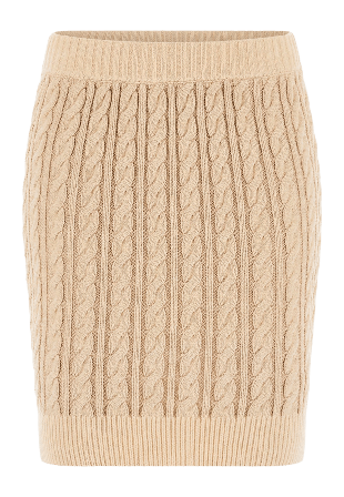 Guess Giselle Swtr Skirt Kjolar Dam Vit XL