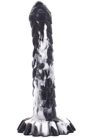 Nagal Dildo Black-White 25 cm - Woome.pl