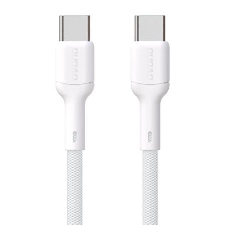 Dudao L9C 65W USB-C - USB-C kabel 1m - Hvid