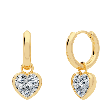 Edblad Bel Hoops Gold Smycken & klockor Dam Guld ONESIZE