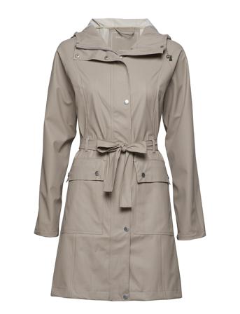 Raincoat Outerwear Rainwear Rain Coats Grå Ilse Jacobsen