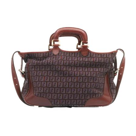 Fendi Vintage, Shoulder Bags Bruin, Dames, Maat:ONE Size