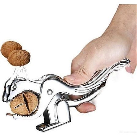 Luova suppilon muotoinen saksanpähkinämurskain Sinkkiseos Monitoiminen pähkinänsärkijä Saksanpähkinätanko Keittiöväline Keittiötarvikkeet