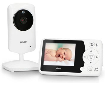 Alecto Baby-Video Baby Monitor w/ display (DVM-64)-Babymonitor med nattkamera og 2,4′′ fargeskjerm-Smart home-Babycall