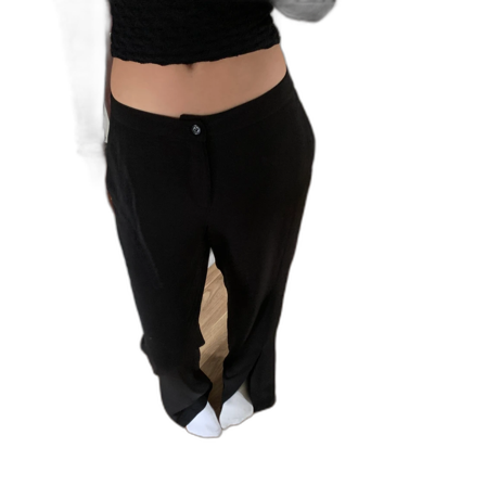 Lågmidjade kostymbyxor