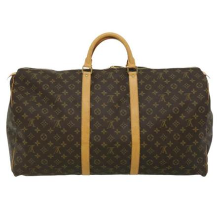 Louis Vuitton Vintage, Pre-owned Canvas travel-bags Bruin, Dames, Maat:ONE Size