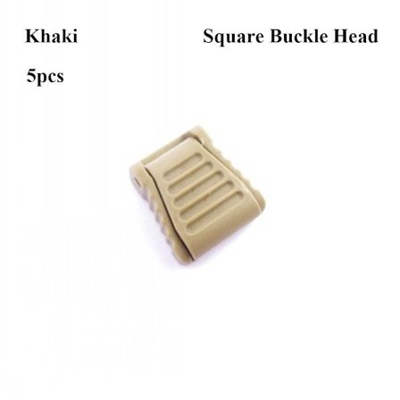 5 stk Tauhaleklemme Glidelåstrekk 2 2