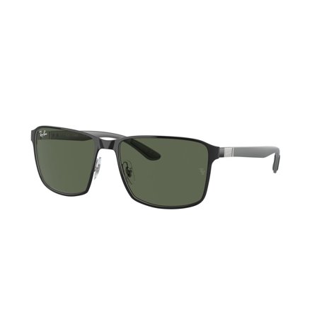 Ray-Ban -Aurinkolasit - Black Rectangular - Ray-Ban RB3721 914471 5917