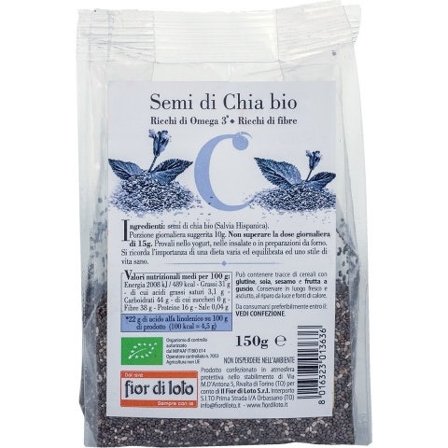 Fiori Di Loto Semi Di Chia Bio 150g