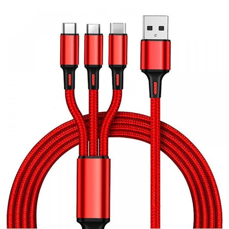Usb 3 In 1 Fast Charging Cable