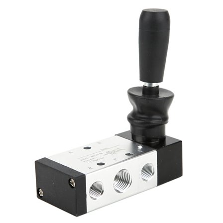Pneumatiikkaohjausventtiili 5-porttinen 2-asentoinen käsikäyttöinen venttiili 0~0,8Mpa (4H210-08)