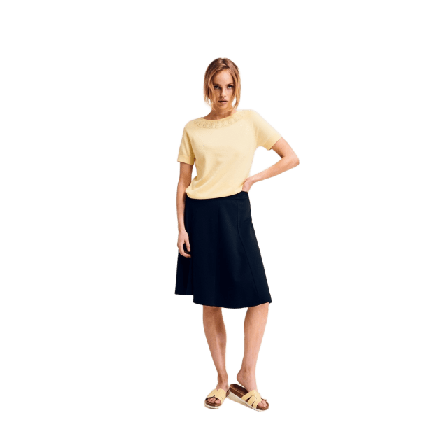 Jumperfabriken Ofelia Top Tröjor Dam Gul L