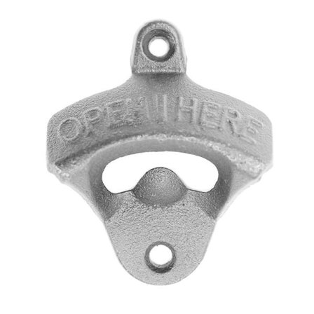 Hetteåpner for vegg Vintage "åpen her"