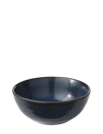 Relief St Ware Bowl Blue 1 Pcs. 14 Cm. Home Tableware Bowls Breakfast Bowls Blue Aida