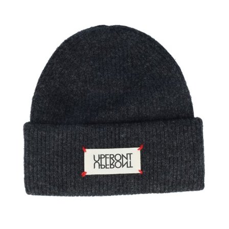 Upfront - Svart cuff Beanie - Unravel Classic Beanie Jet Black Cuff @ Hatstore