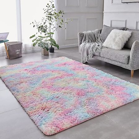 Superpehmeät talviset lämpimät paksut matot olohuoneeseen pehmeä matto lasten makuuhuoneen pörröinen lattiamatto kodin sisustus Shaggy-matto samettim