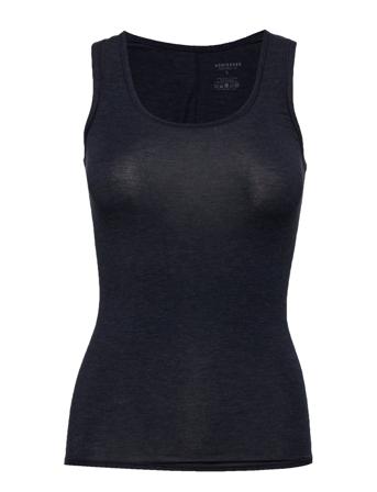 Top T-shirts & Tops Sleeveless Blå Schiesser