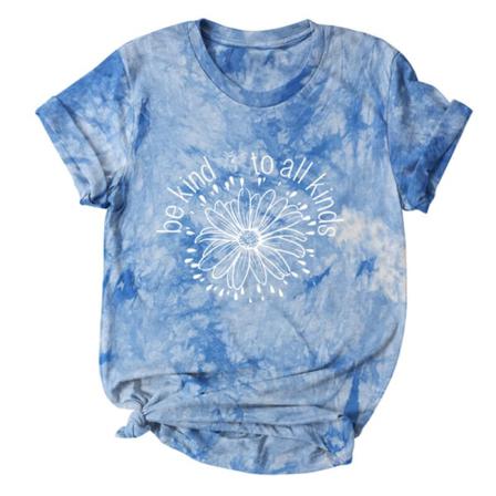 Kortärmad Tröja För Kvinnor Med Rund Hals Sommar S