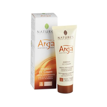 Nature's Argà Mineral CC Crema Viso Uniformante Medio Chiara 50ml