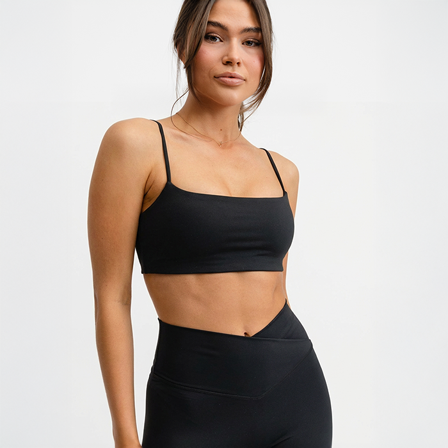 Drop of Mindfulness Ultimate Staple Urheilurintaliivit Musta