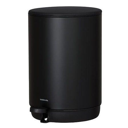 SEALSKIN Pedalbøtte 5l Frittstående Sort Mind