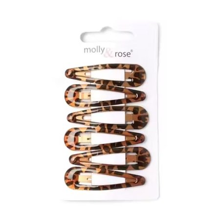 24st Hårspänne Brun