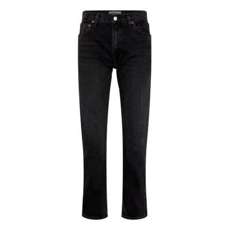 Agolde, Jeans mia black Zwart, Dames, Maat:W31