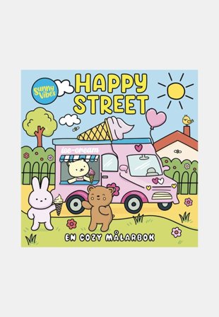 Cozy Happy Street målarbok Skapa & pyssla Unisex ONESIZE