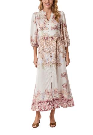 Neo Noir Stellar Artist Paisley Dress Klänningar Dam Vit 34