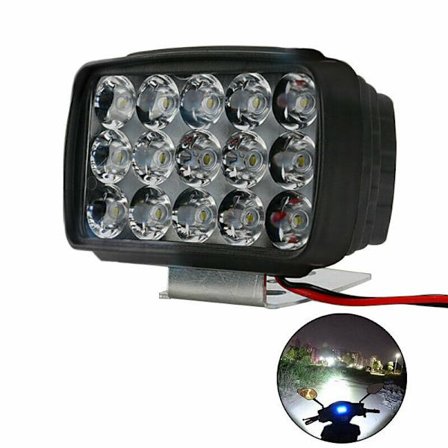 Motorcykel Forlygte Spot Light 15 LED 1000LM Motos ATV UTV Sco