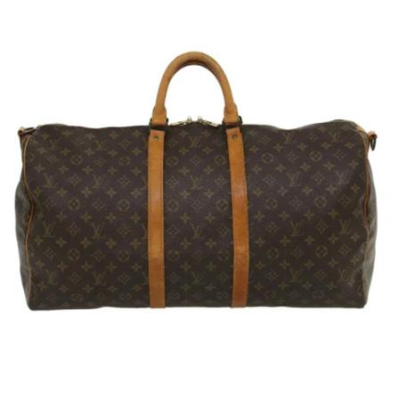 Louis Vuitton Vintage, Pre-owned Canvas travel-bags Bruin, Dames, Maat:ONE Size