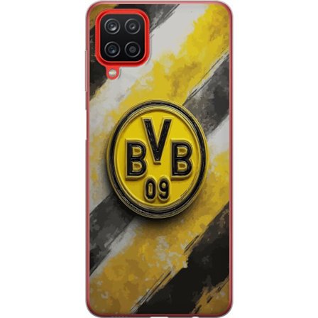 Kompatibel Mobilcover til Samsung Samsung Galaxy A12 Farverigt abstrakt puslespillsmønster, der symboliserer fællesskab, mangfoldighed og kreativite