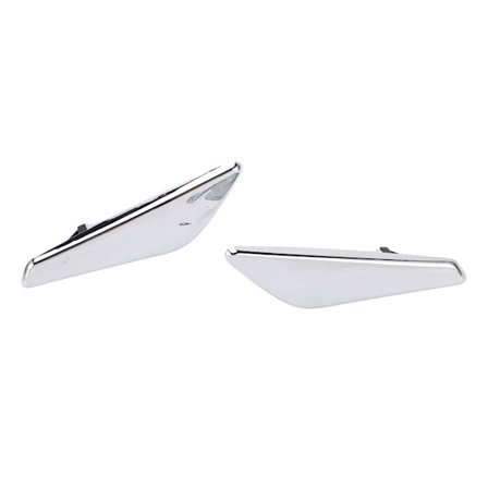 2 STK Frontskjerm Kromfinish 51117338569 Erstatning for X3 X4 F25 F26 2013‐2017