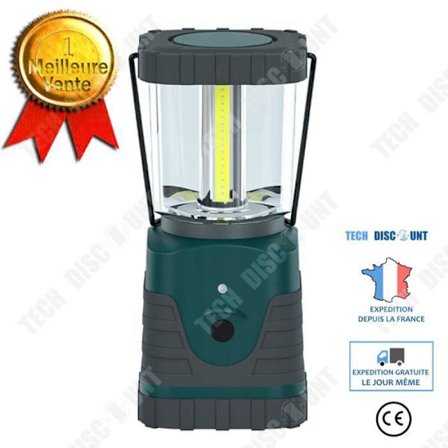 Campinglampa - TD - Y022A - Portabel - Nödinventering - COB 4 sidor
