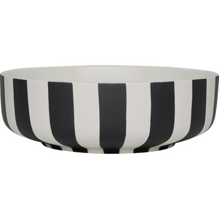 Oyoy living design skål large 20 cm, vit/svart | Bakning > Bunkar och Skålar > Skål | Bagaren och Kocken