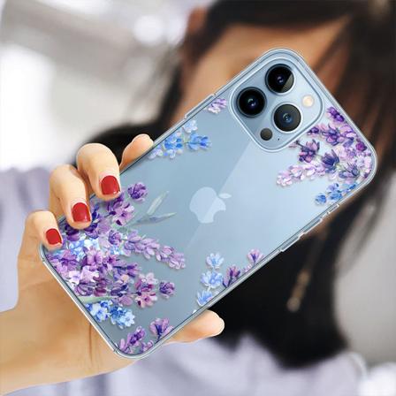 Etui kompatibel med iPhone 14PRO MAX(Stil 2), Transparent Silic