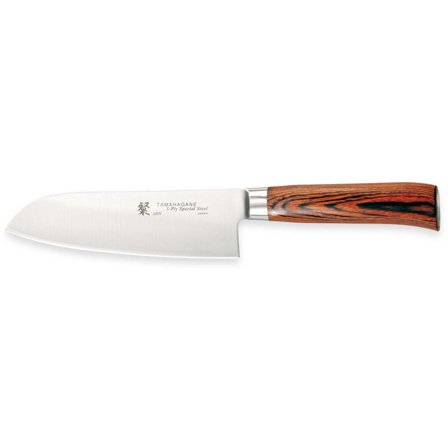 Tamahagane SAN Santokukniv 16 cm - Brun | KitchenOne