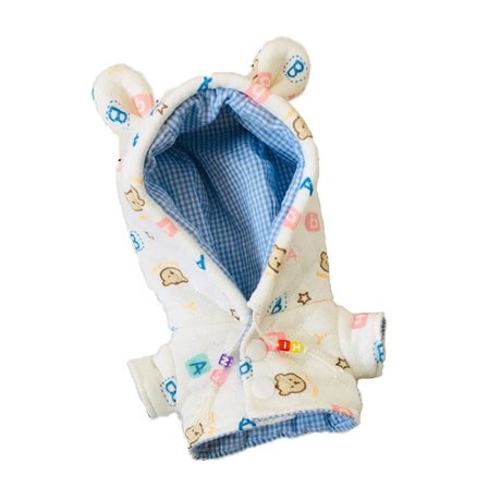 Dockkläder För 20CM Hoodie Coat BEAR BEAR