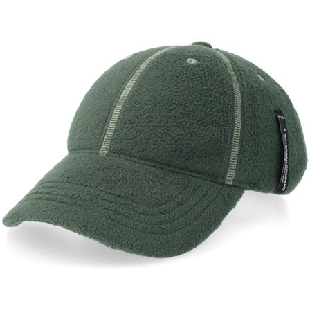 Vans - Grön unconstructed Keps - Doren Curved Bill Jockey Pine Forest Dad Cap @ Hatstore