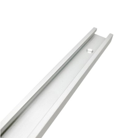 T-Spor Miter Spor til Bord Sav, Fræser og Træbearbejdningsværktøjer Sølv 400mm 30 x 12.8mm