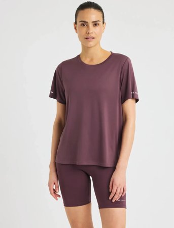 Röhnisch Team Logo Tee - Burgundy - S